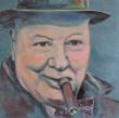 Winston - Annette Göbel - 80x80 cm - acryl op doek.jpg
