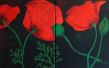 Klaprozen - Mies Frijling - 50x100 cm - mixed media en acryl.jpg